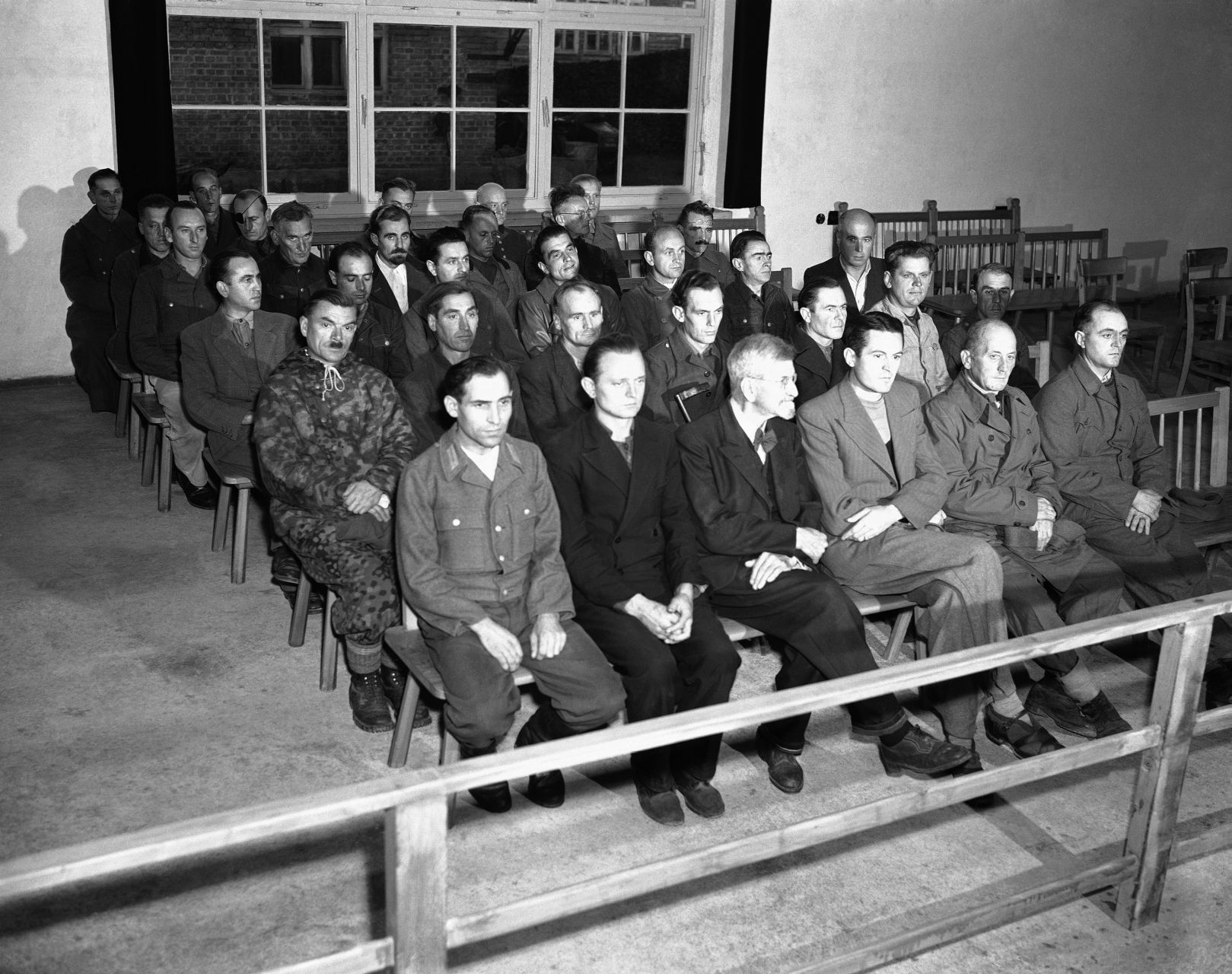 1945: Dachau Concentration Camp Trial